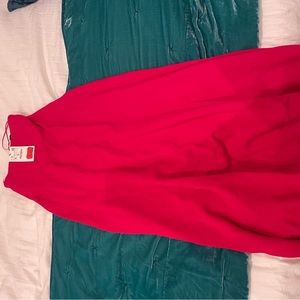 Pink strapless Zara dress